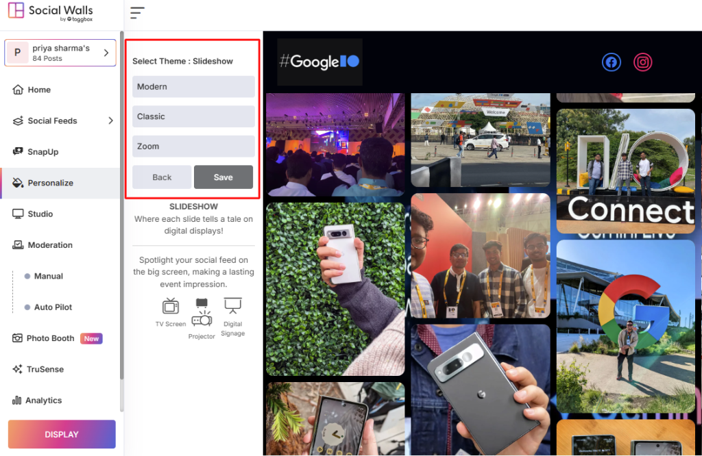slideshow theme