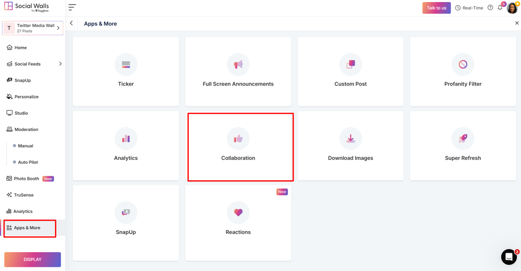 Collaborator Feature