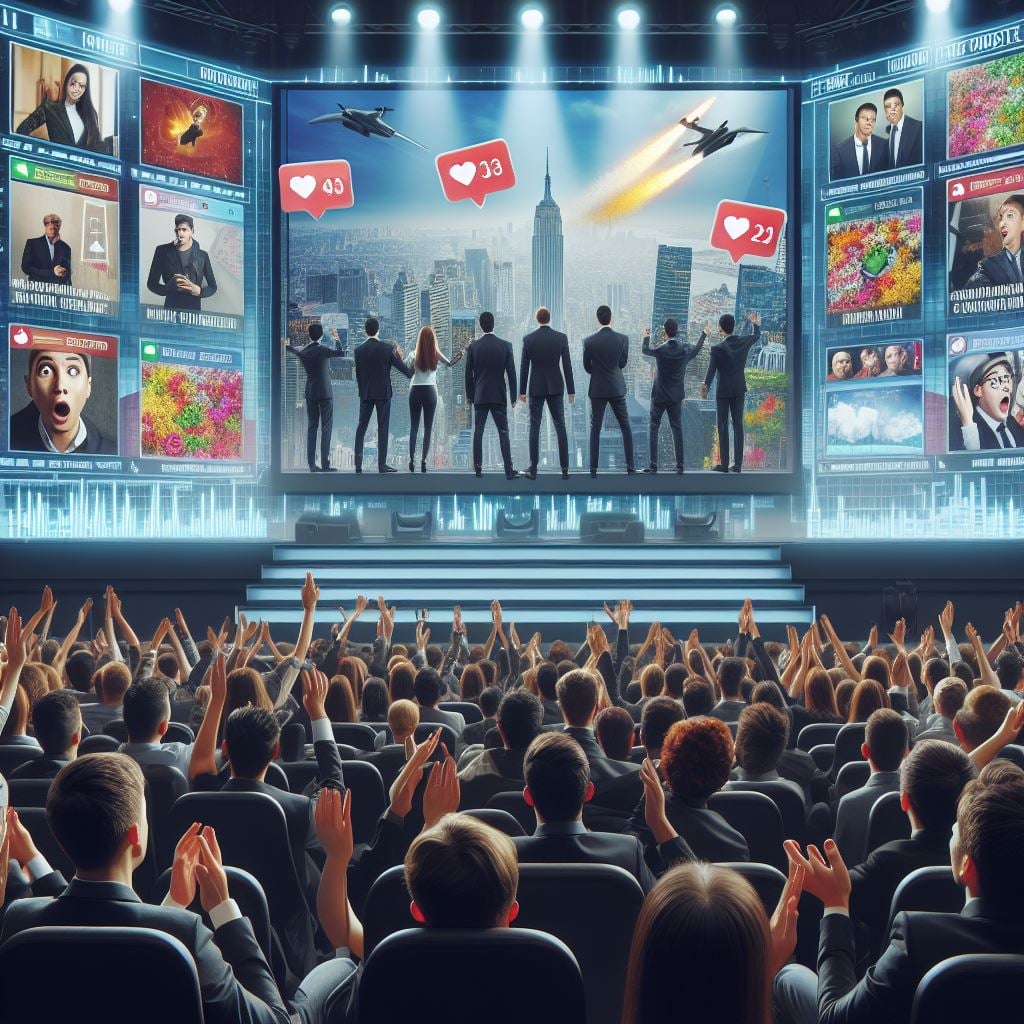 social media wall for event
