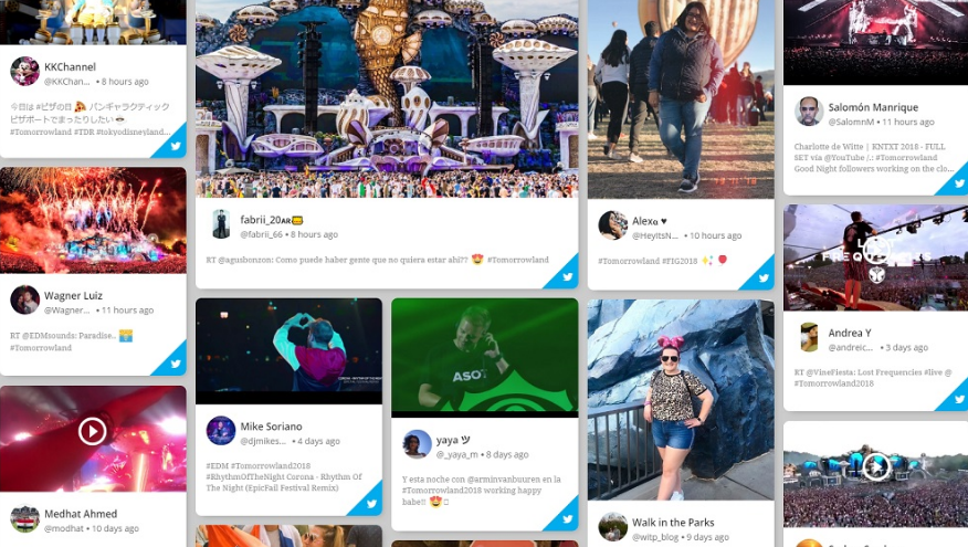 Twitter Wall strategy