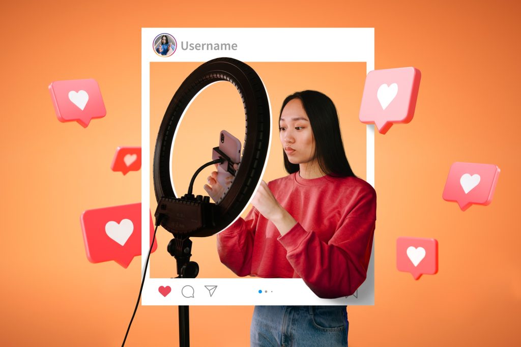 Social media photo booth
