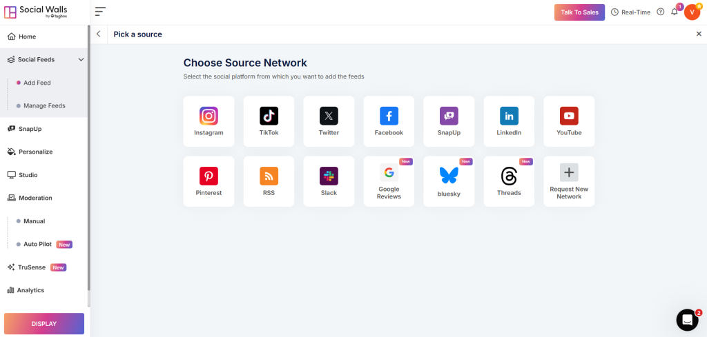 social wall