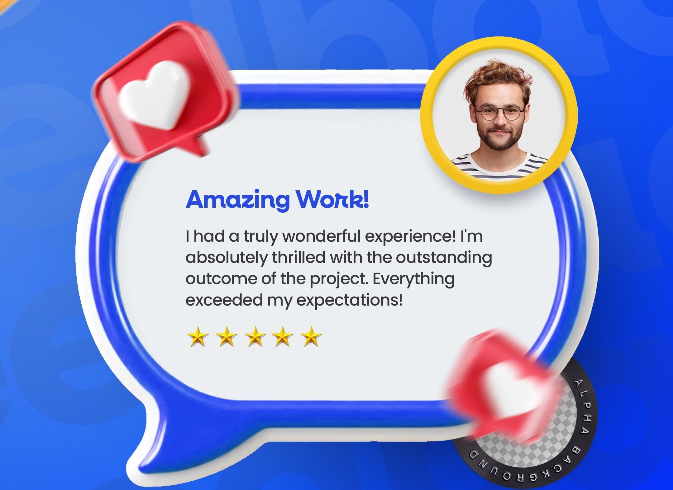 Testimonial wall templates