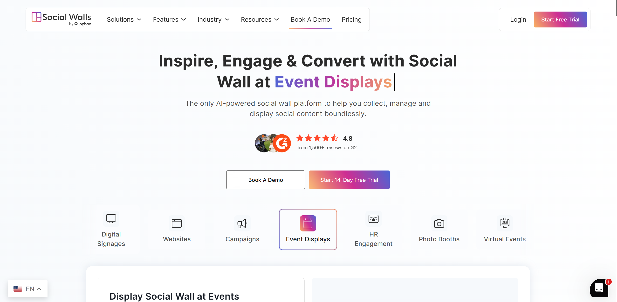 Social Walls by Taggbox