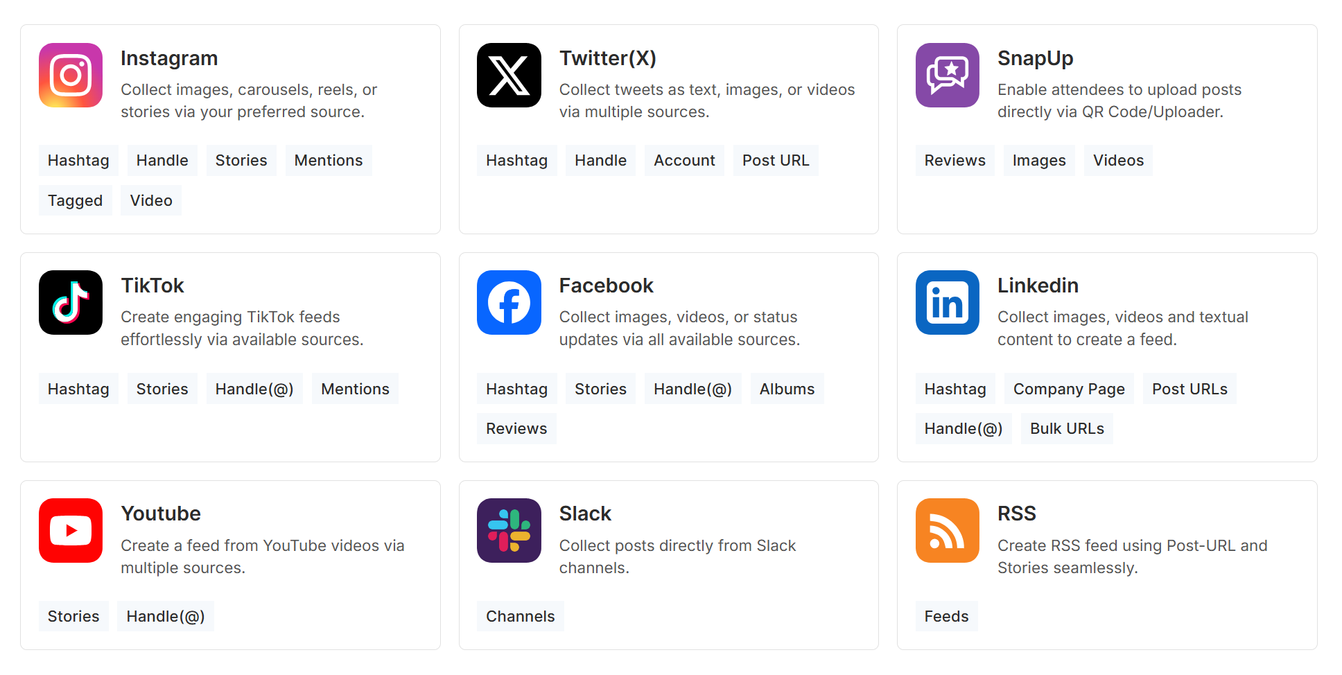 social media aggregator