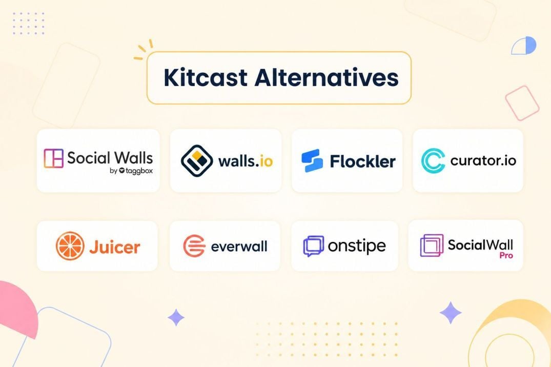 8 Best Kitcast Alternatives for Social Walls in 2026